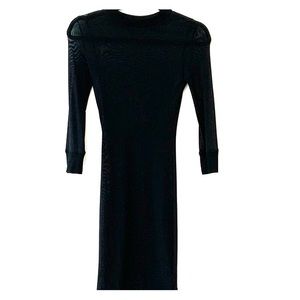 URBAN OUTFITTERS LONG SLEEVE MESH DRESS